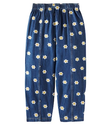 Jeans a gamba larga Daisies | Tinycottons