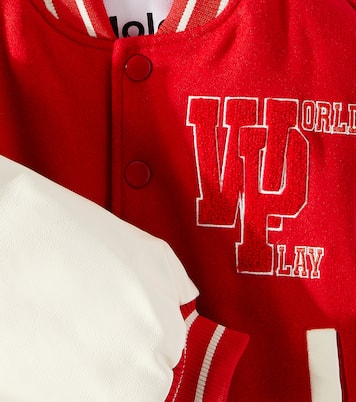 Hani wool-blend varsity jacket | Molo
