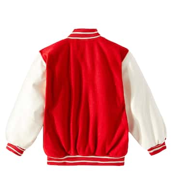 Hani wool-blend varsity jacket | Molo