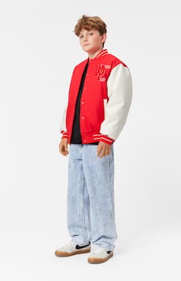 Hani wool-blend varsity jacket | Molo