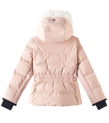 New Guyane faux fur-trimmed ski jacket | Moncler Grenoble Enfant