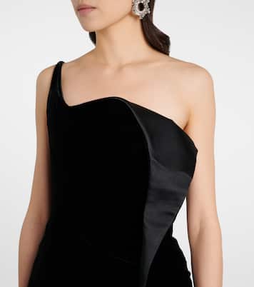 Minikleid Spiky aus Samt | Mugler