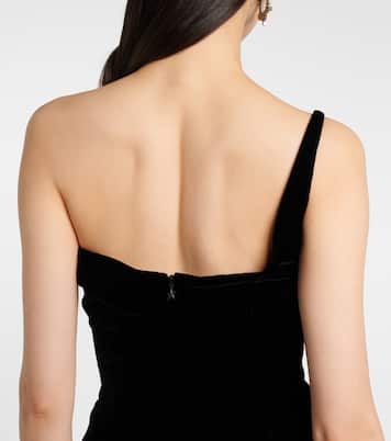 Minikleid Spiky aus Samt | Mugler