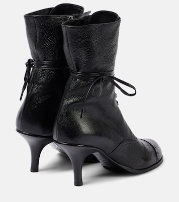 Bottines 75 en cuir | Miu Miu