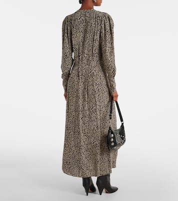 Bedrucktes Maxikleid Vonick aus Crêpe de Chine | Marant Etoile