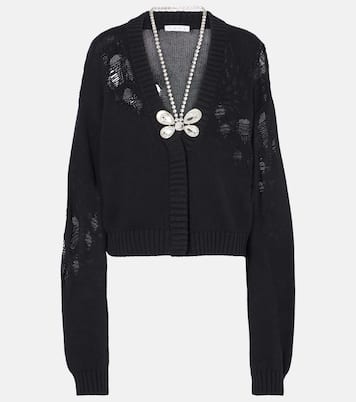 Cardigan in cotone e cashmere | Area
