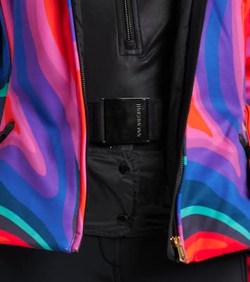 Muse faux fur-trimmed ski jacket | Goldbergh