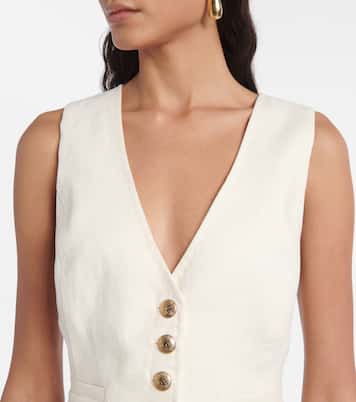 Gilet Crush in lino | Zimmermann