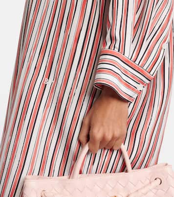 Robe midi en soie | Bottega Veneta