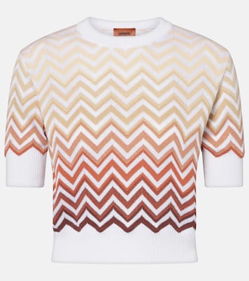 Zigzag knitted top | Missoni