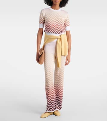 Zigzag knitted top | Missoni