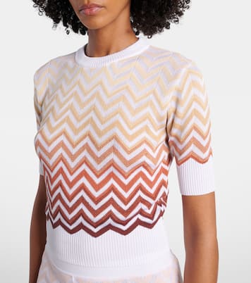 Zigzag knitted top | Missoni