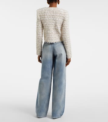 Giacca cropped in tweed | Balmain