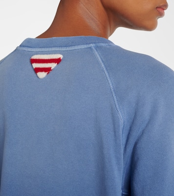 Felpa in jersey di cotone con logo | Prada
