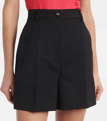 Shorts in gabardine di lana | Dolce&Gabbana