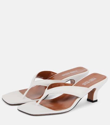 Mules Portofino 55 en cuir | Paris Texas