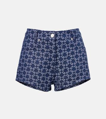 Short 4G Monogram 72 en jean | Givenchy