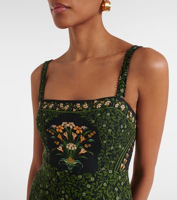 Robe longue Flowers Arch en coton | Farm Rio