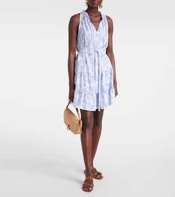 Vestido corto paisley a capas | Heidi Klein