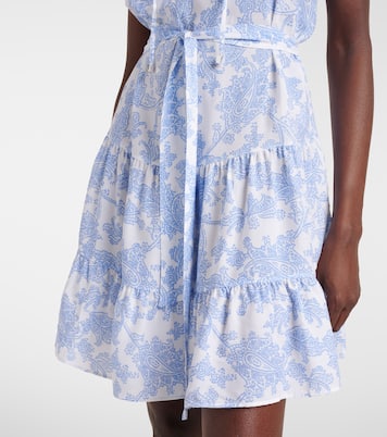 Vestido corto paisley a capas | Heidi Klein
