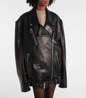 Veste Hansel en cuir | Khaite