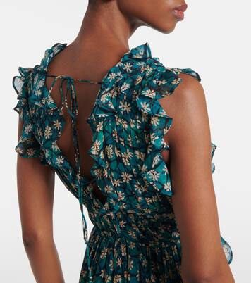Abito lungo Florella in georgette | Ulla Johnson