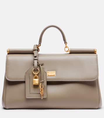 Tote Sicily Small aus Leder | Dolce&Gabbana