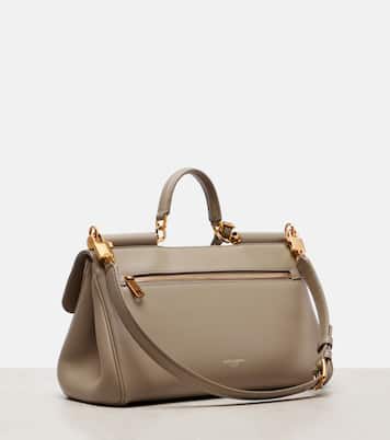 Tote Sicily Small aus Leder | Dolce&Gabbana
