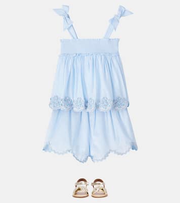 Cascadian cotton shorts | Zimmermann Kids