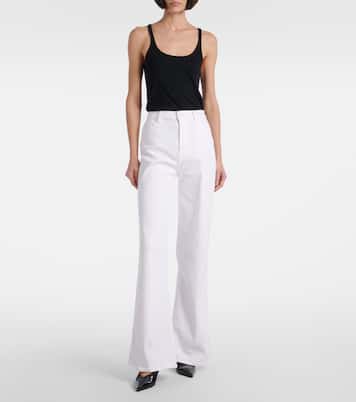 Jeans Jo a gamba larga e vita alta | 7 For All Mankind