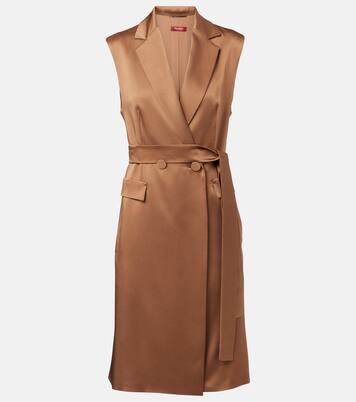 Weste Afgano aus Satin | Max Mara
