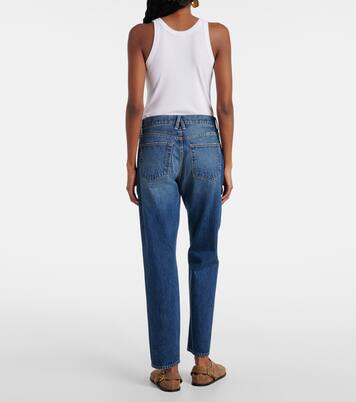 Mid-Rise Slim Jeans Amber | Slvrlake