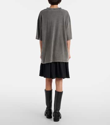 Ennie logo cotton minidress | Acne Studios