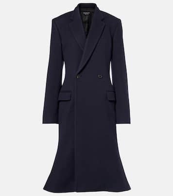 플레어 울 코트 | Balenciaga