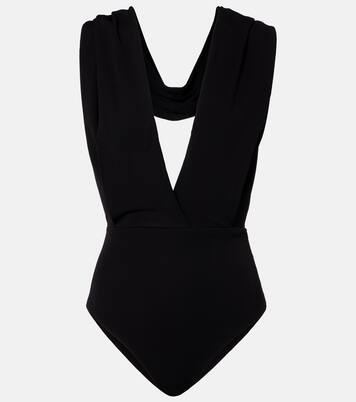 Hooded jersey bodysuit | Balmain