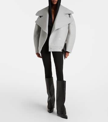 Hooded jersey bodysuit | Balmain