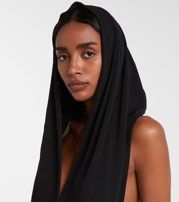 Hooded jersey bodysuit | Balmain