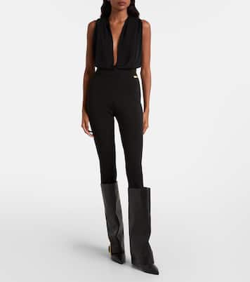 Hooded jersey bodysuit | Balmain