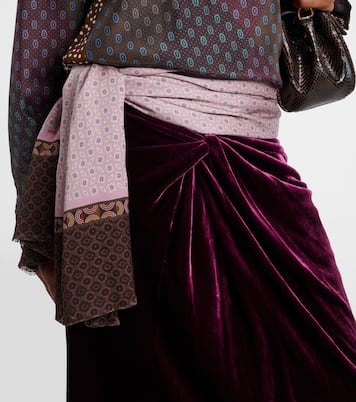 شال بطبعات | Dries Van Noten