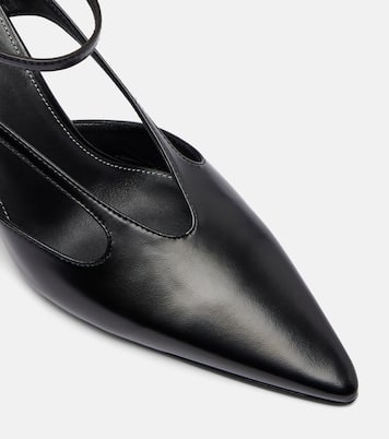 Leather slingback pumps | Toteme