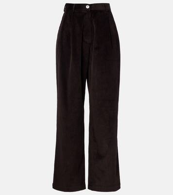 Norstrand cotton corduroy straight pants | The Frankie Shop
