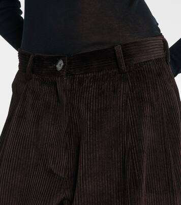 Norstrand cotton corduroy straight pants | The Frankie Shop