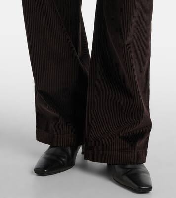 Norstrand cotton corduroy straight pants | The Frankie Shop