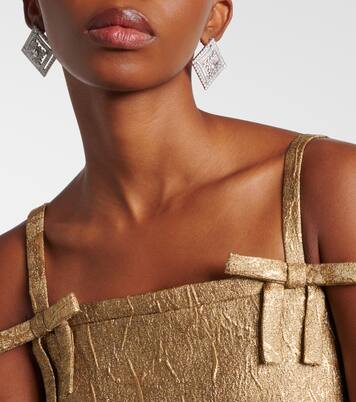 Embellished earrings | Rebecca Vallance