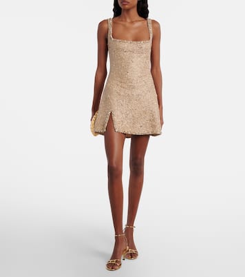 Athena embellished minidress | Clio Peppiatt