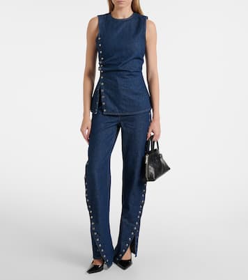 Top aus Denim | Rotate