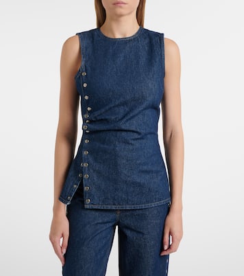 Top aus Denim | Rotate