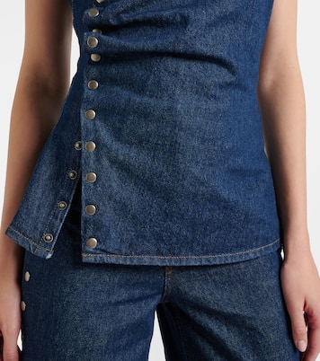 Top aus Denim | Rotate