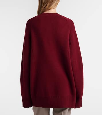 Gathered wool and cashmere sweater | Gucci