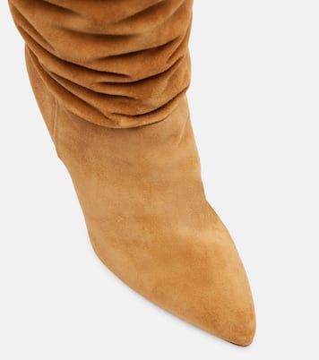 Overknee-Stiefel Elsa 100 aus Veloursleder | Paris Texas